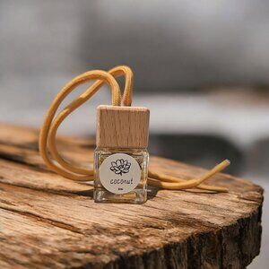 Car Air freshener hanging diffuser Vanilla, Coconut or Lavender Vanilla